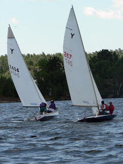 lake lashaway sailing club sends two boats to the y flyer y flyer sailboat