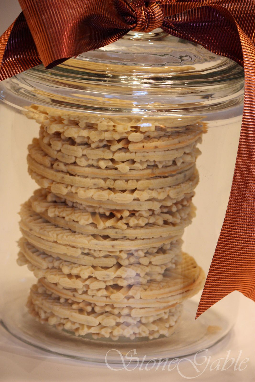 Christmas Pizzelles StoneGable