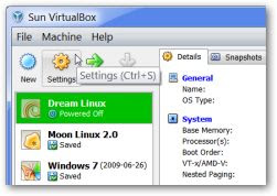 Configurazione VirtualBox