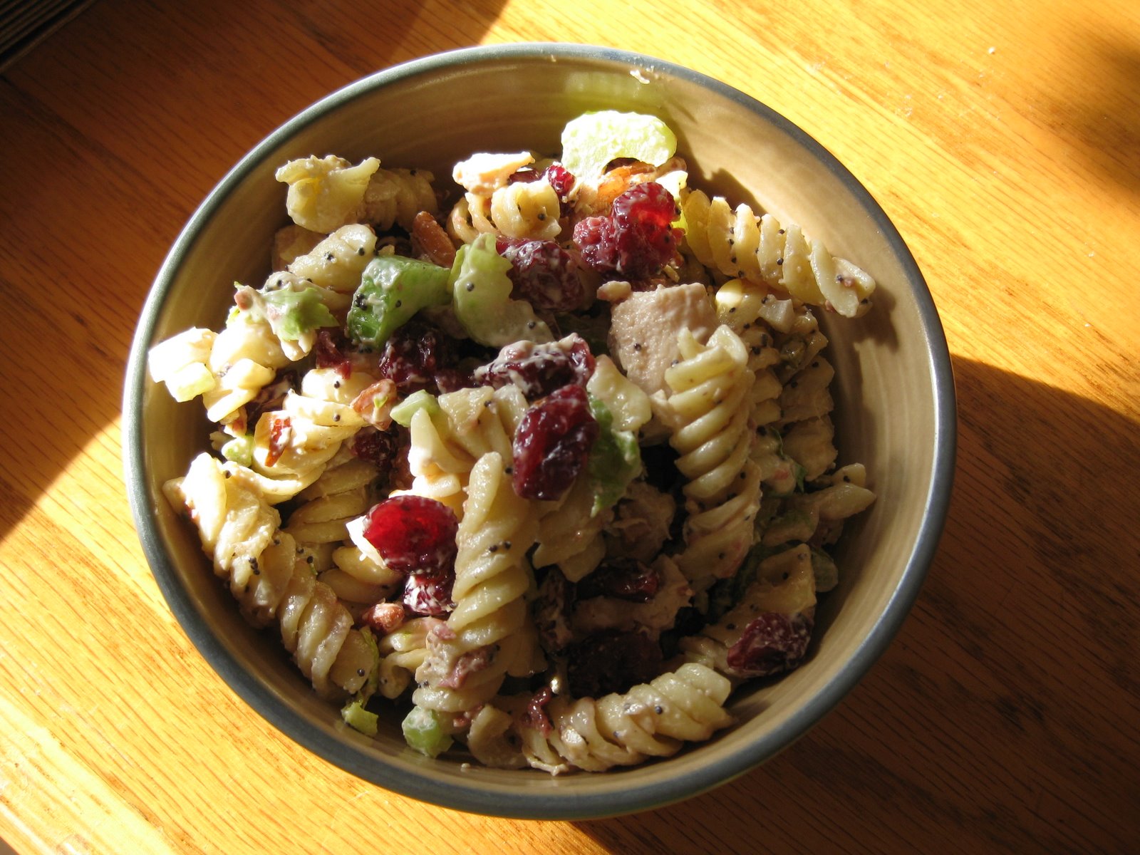 DAVE’S RECIPE INDEX D'Amico & Sons Turkey with Dried Cherries Pasta Salad