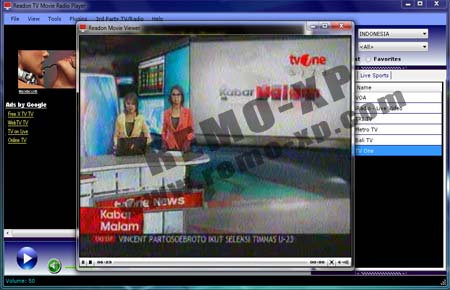 TV Movie Radio Player 7.2.0.0 | Software Buat Nonton Siaran TV Online