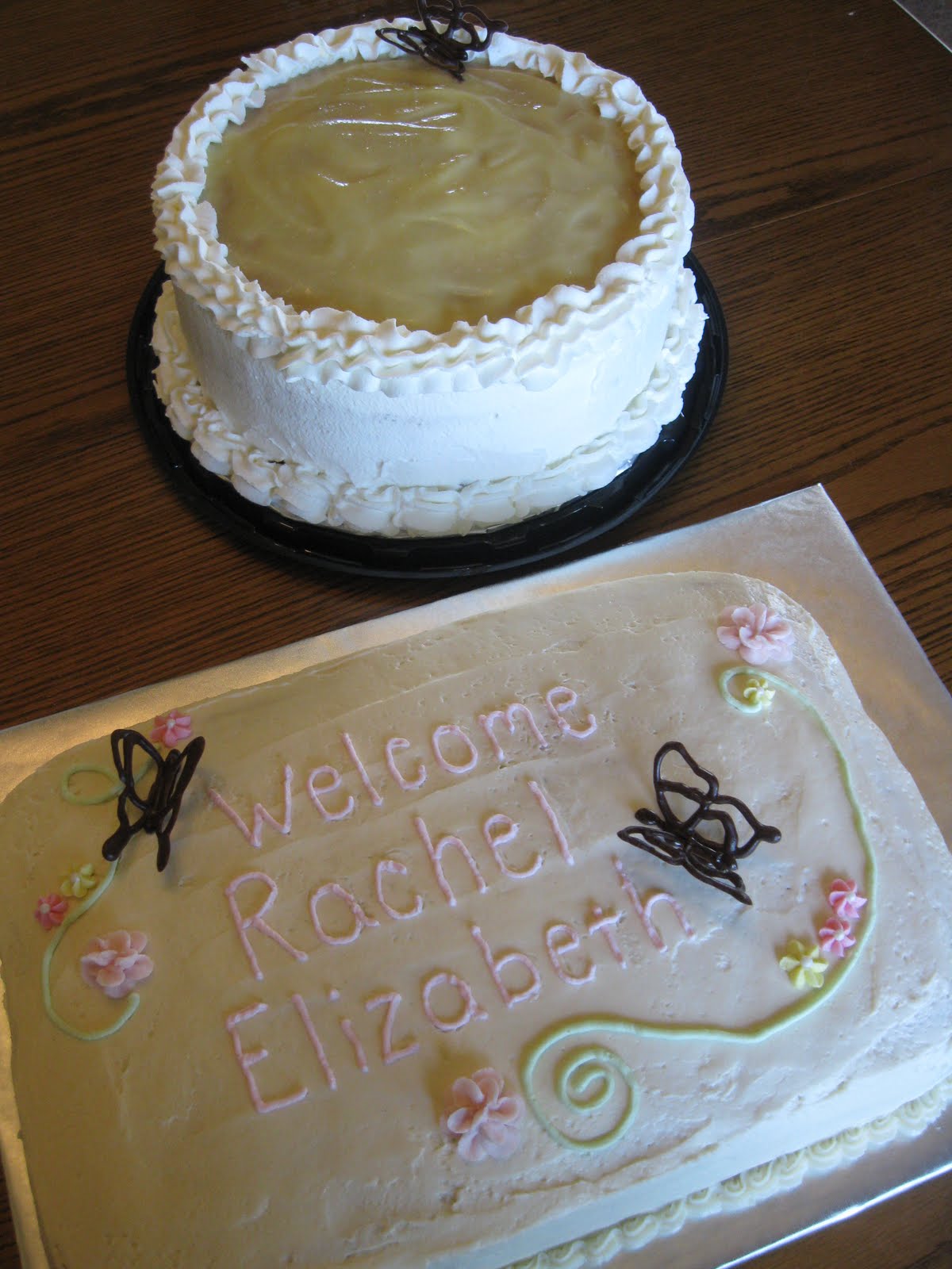 Sweet Baker Babes Girl baby shower cakes