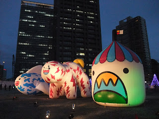 OSAKA光のルネサンス 2010のイルミネーション!(堂島リバーサイド・中之島・八軒家浜)