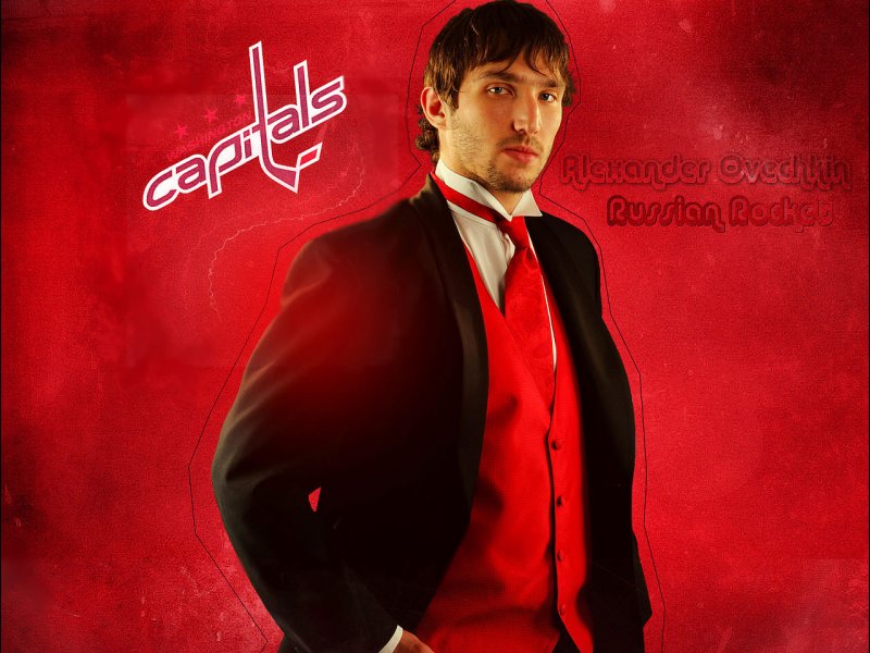 Hockey player Alexander Ovechkin wallpapers · Click here to Download