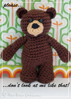amigurumi, bear, crochet, softie, mini, haken, gehaakt, homemade, diy, zelfgemaakt, knuffel, beer