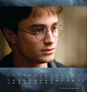 Daniel Radcliffe Calendario Aleman Harry Potter