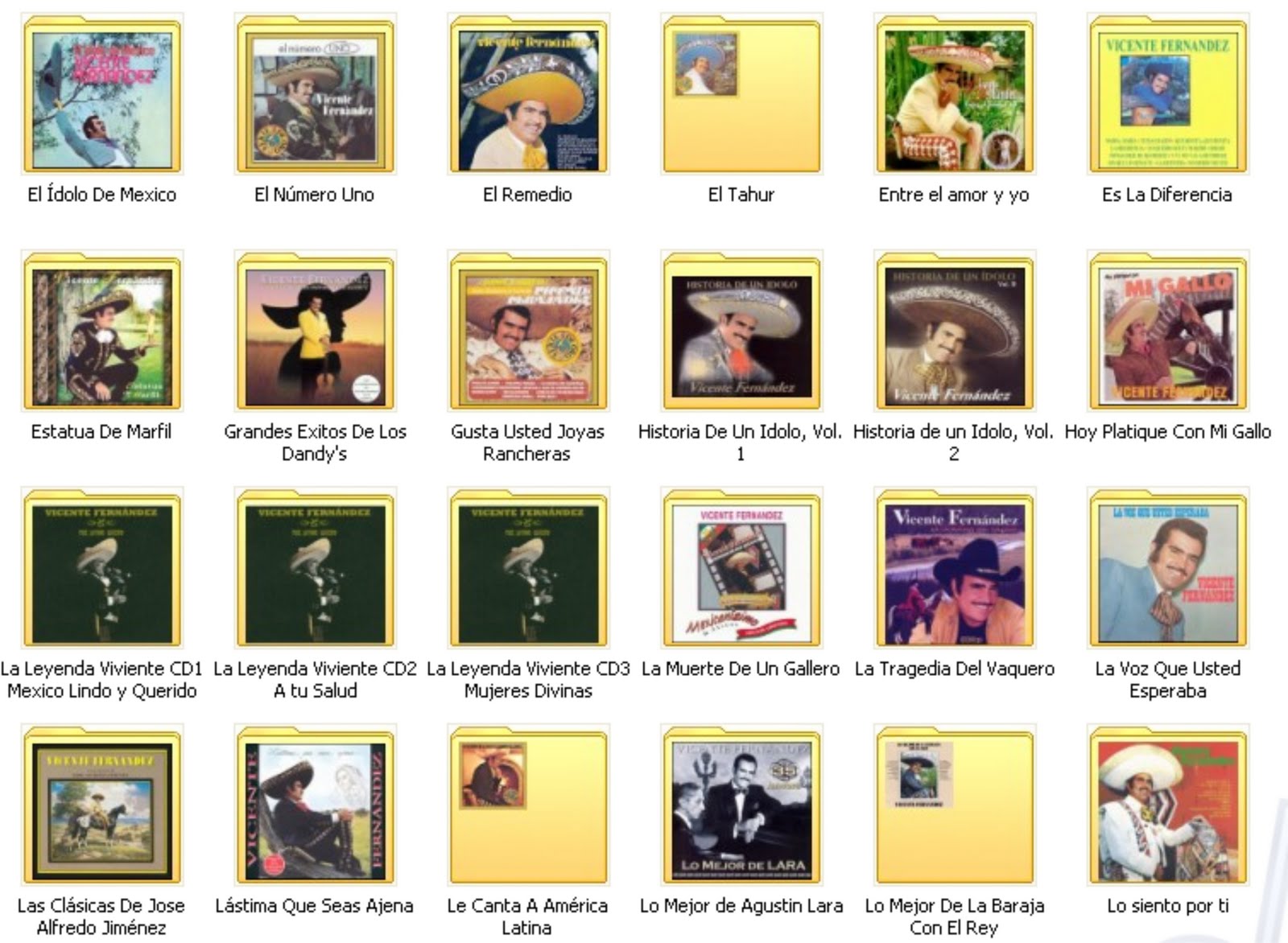 discografia de vicente fernandez por rapidshare discografia de vicente fernandez por rapidshare