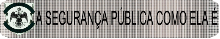 A SEGURANÇA PÚBLICA COMO ELA É