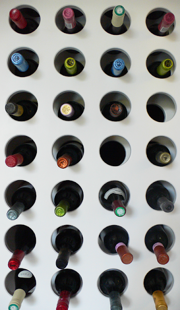 narrow wine rack plans