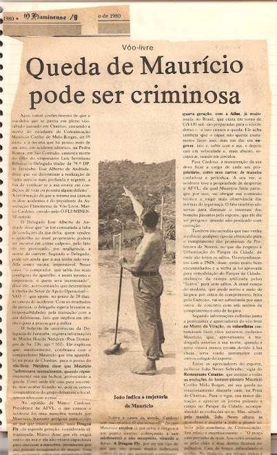 SUSPEITA NA QUEA DE MAURICIO