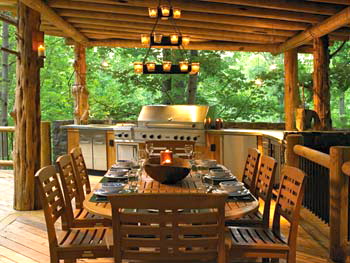 Kitchen Floor Plan Ideas on Southern Cottages House Plans Top 5 Outdoor Kitchens