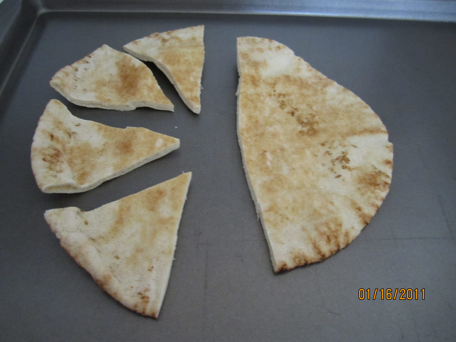 BaKaSoor.. Toasted Garlic Pita Chips