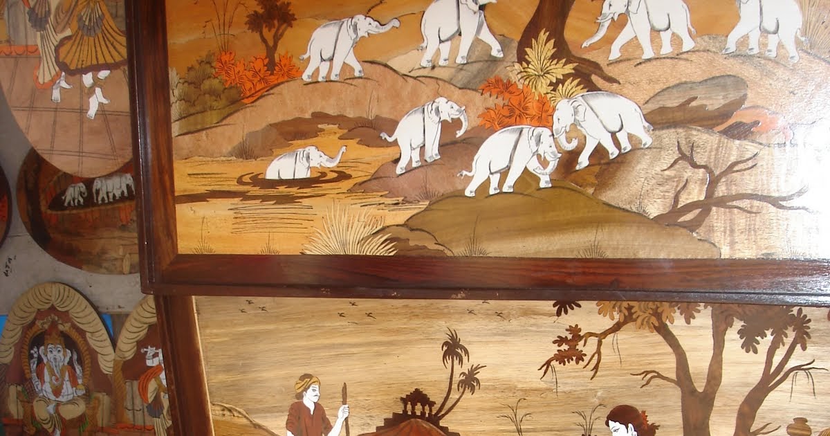 Cherishing Spaces Marquetry....or Wood inlay work....