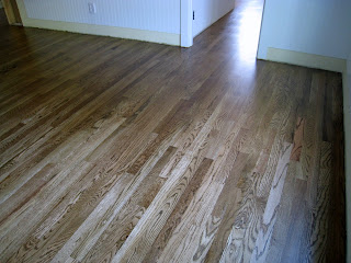 The Conscious Kitchen Refinished Oak Floors