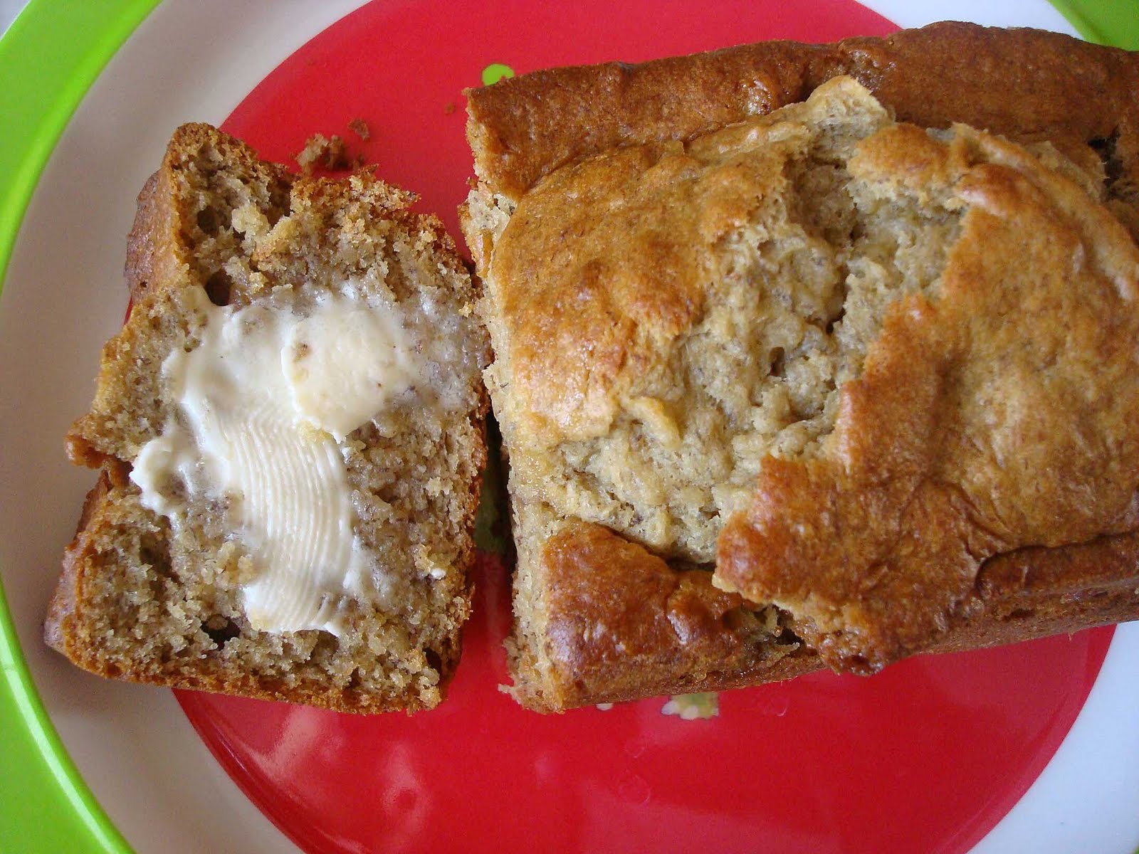 Roll Me Outta Here! Vanilla Pudding Banana Bread