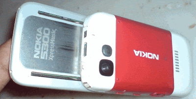Back of Nokia 5300 Xpress Music
