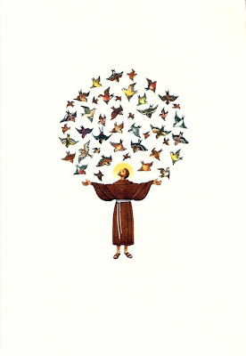 St Francis preaches to the birds
