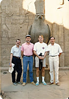 On tour in Egypt