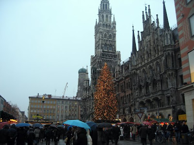 The Marienplatz tree