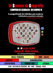 IX Semana de Geografia e I Simpósio de geografia do campus / IV