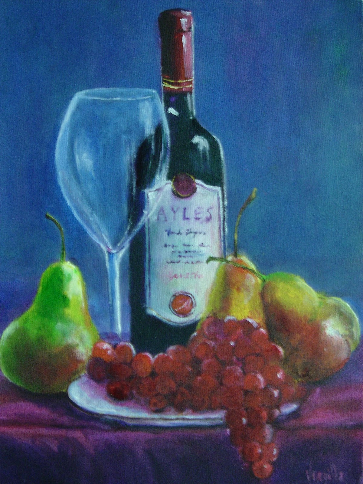 Pin by Danielle Hopkins on Art/Photography Wine painting, Wine art