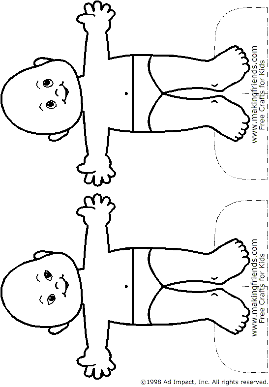 Paper Doll Template