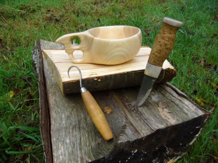 Natural/Wilderness living skills to my Blog Kuksa completed
