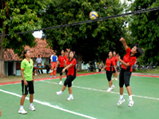 bola voli bola voli adalah olahraga permainan yang dimainkan oleh dua