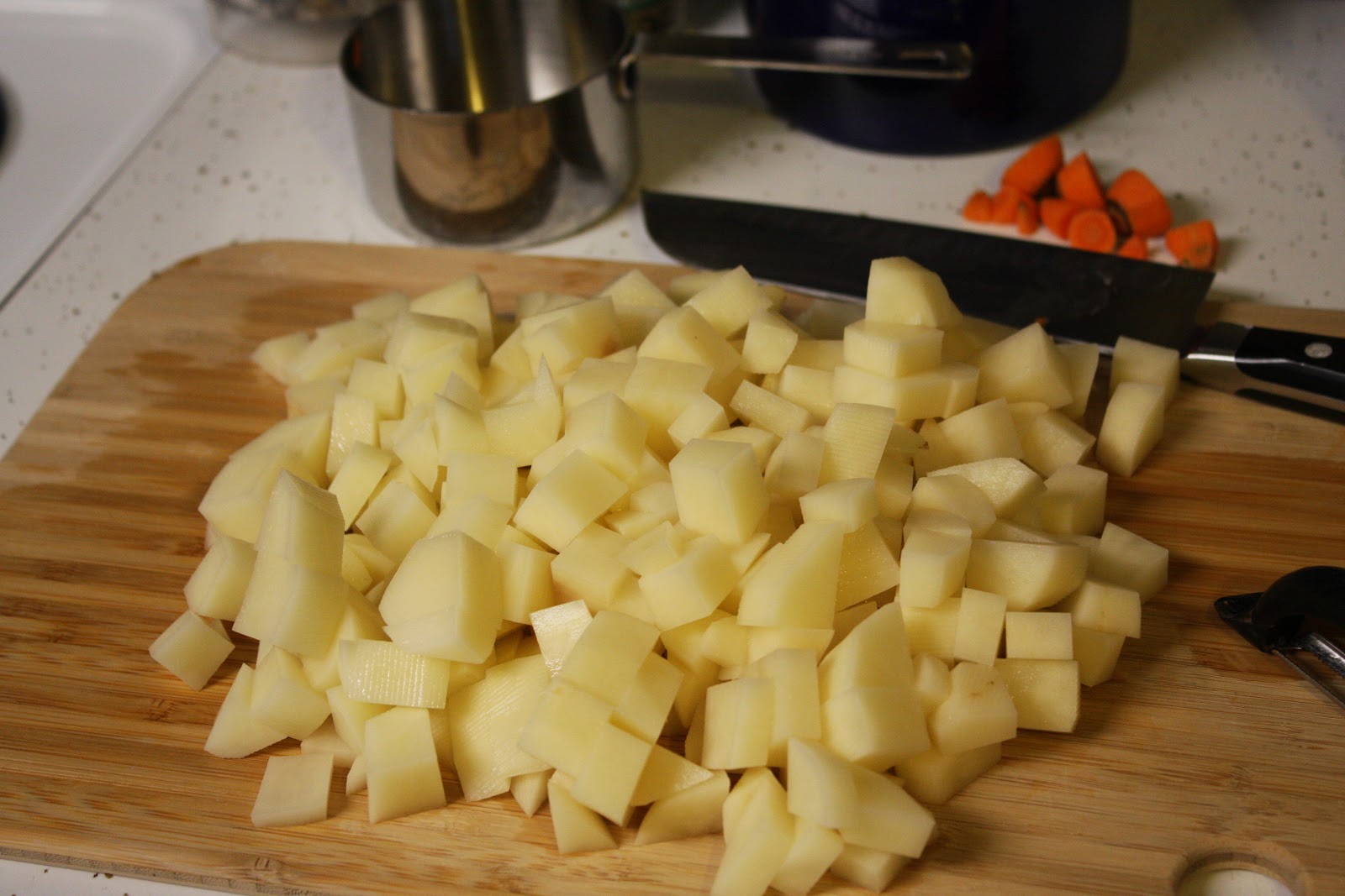 But you can call me crazy... Cheesy Potato Soup