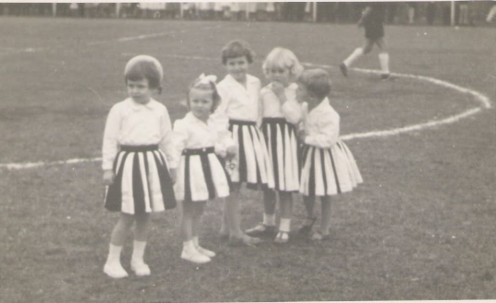 Torcida Mirim - Rosa, Nadir, Angela, Florentina e Eliane