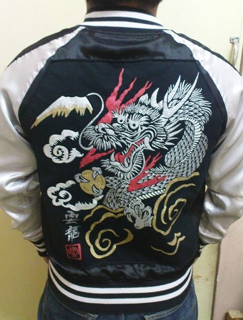 fashion 2011: Jaket Naga Yakuza (SOLD)