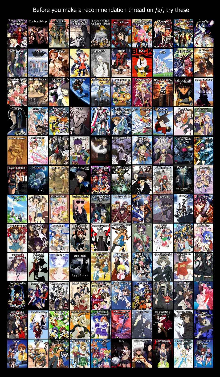 120 Animes que tienes que ver antes de morir Recomendacion+anime