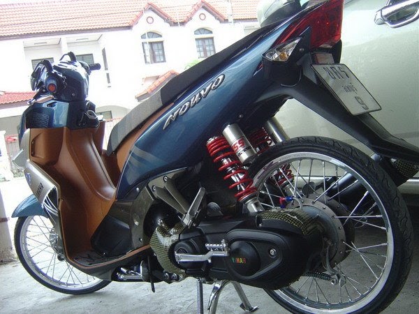 motorcycle ros: Yamaha Nouvo Elegance thai style