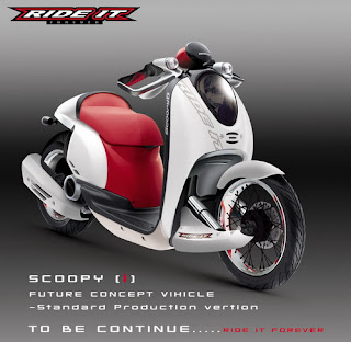 Honda Scoopy i Concept Modding Matic Edition