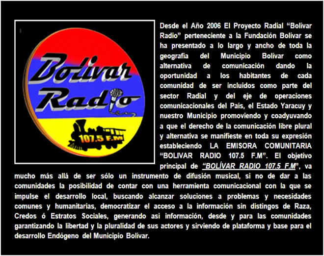 BOLIVAR RADIO 107.5 F.M