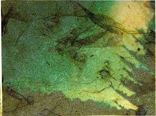 Kingscliff transfer on mulberry by Amanda Watson-Will