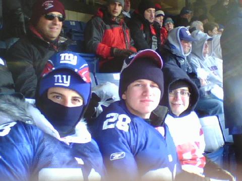 At The Giants-Eagles Playoff Game