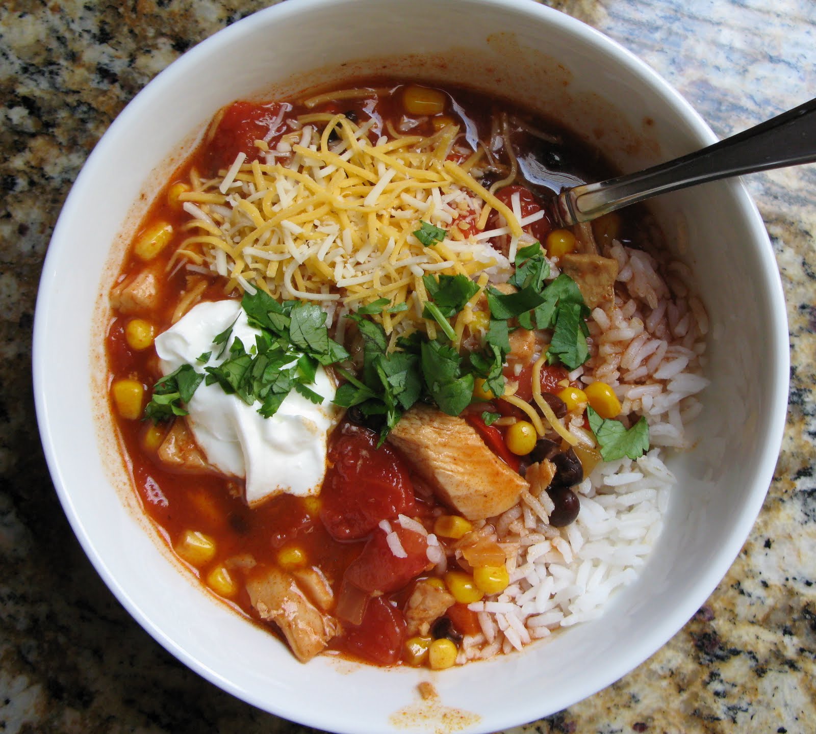 The BakeOff Flunkie Turkey Enchilada Soup