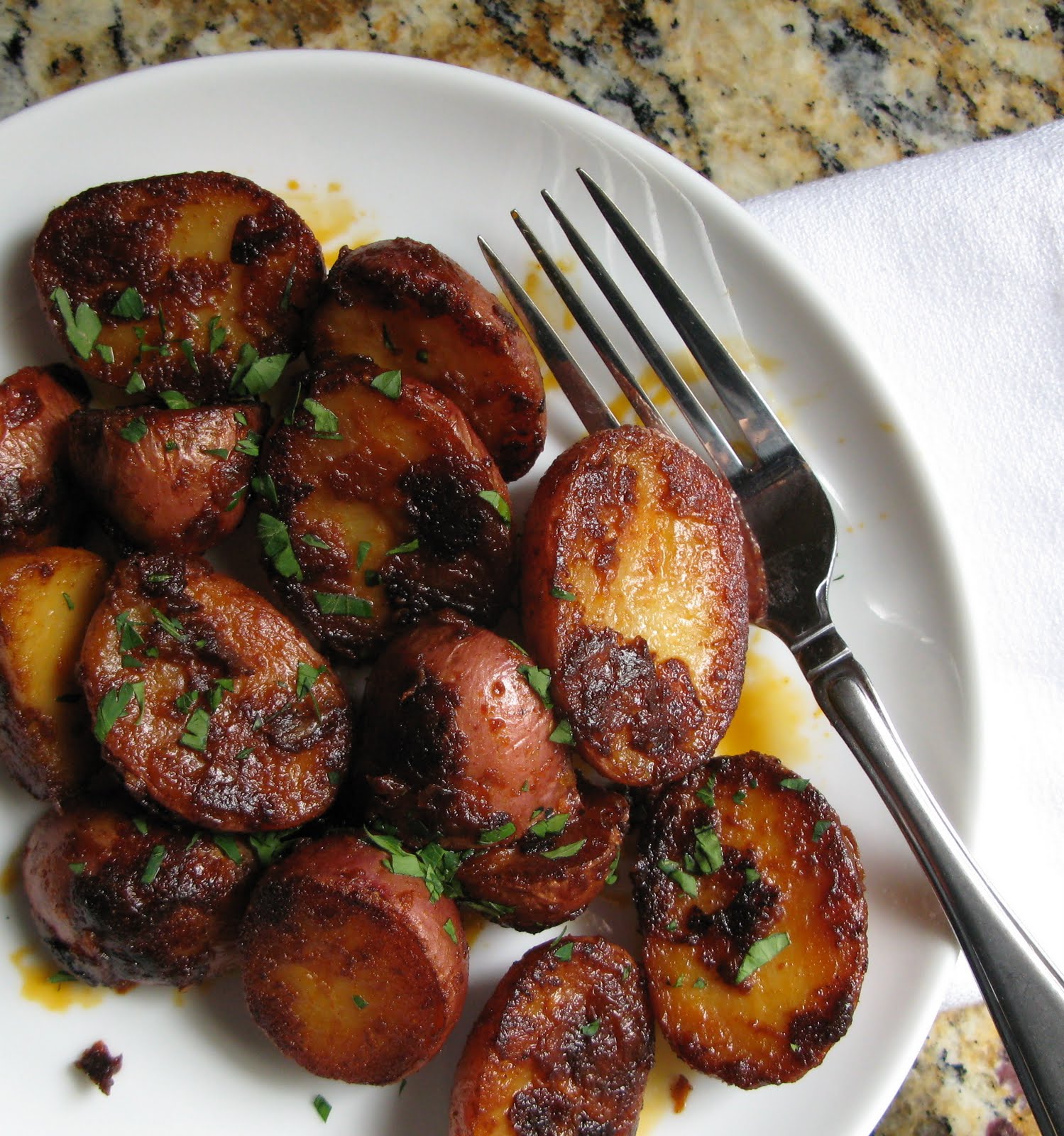 The BakeOff Flunkie Smoked Paprika Potatoes