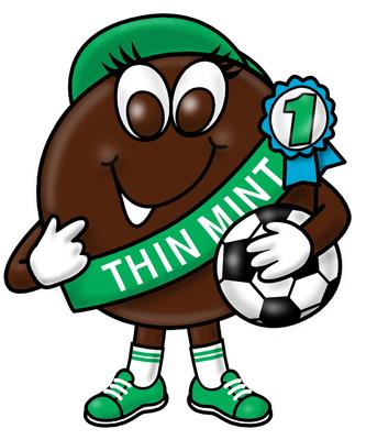 The Girl Scouts trim their cookie The Girl Scouts trim their cookie
