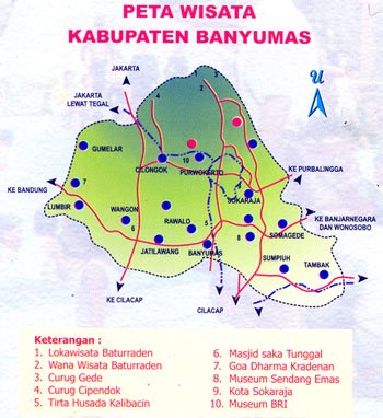 Peta Banyumas