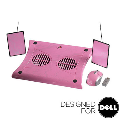 Pink Laptop Accessory Bundle (Designed For Dell)