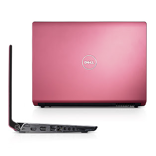 dell studio pink laptop