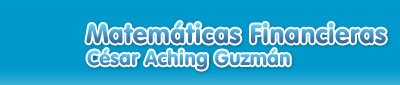MATEMATICAS FINANCIERAS