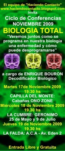 NUEVA CONFERENCIA EN NOVIEMBRE 2009