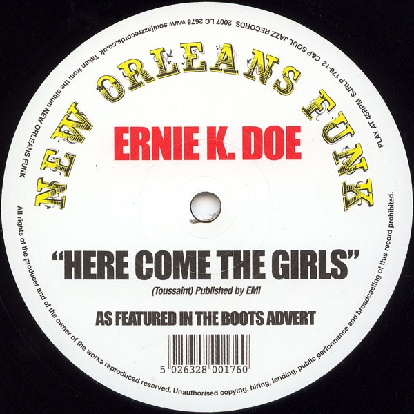 Ernie K Doe Come On Home Ernie K Doe Come On Home