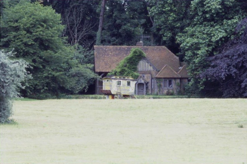 Tittenhurst Park John Lennon's Caravan and Circular Seat