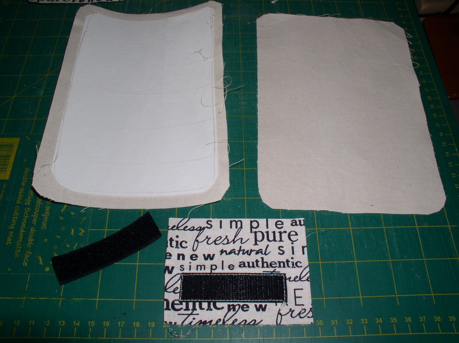 frenchpatchworker How to make a Kindle sleeve