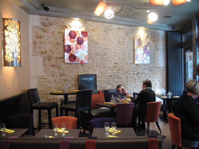 Cacham - 2 works in a Parisian Brasserie