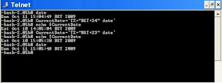Linux Shell $TZ TimeZone Offset Unix server time zone $TZ